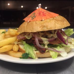 Mouthwatering  at Just FaB - Food Bus in East London