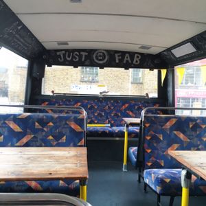 bus at Just FaB - Food Bus in East London