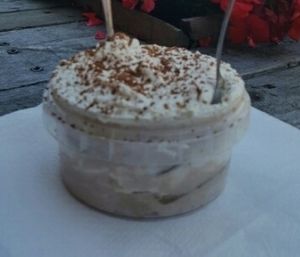 Tiramisu at Just FaB - Food Bus in East London
