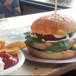 Just Double Decker at Just FaB - Food Bus in East London