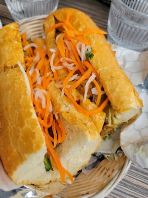 Banh Mi Sandwich at The Purple Mint - El Cajon Blvd in San Diego