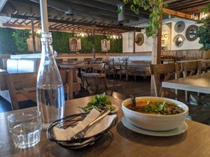 Hue Style Spicy Noodle Soup at The Purple Mint - El Cajon Blvd in San Diego