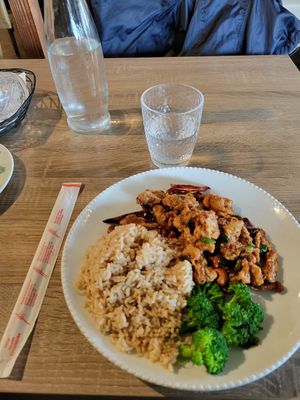 Kung Pao Chickn 🐔 at The Purple Mint - El Cajon Blvd in San Diego