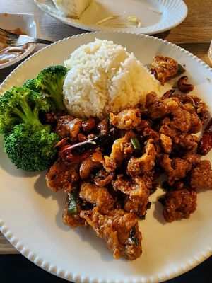 Kung Pao chicken at The Purple Mint - El Cajon Blvd in San Diego