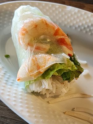 Shrimp spring rolls at The Purple Mint - El Cajon Blvd in San Diego