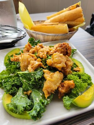 Kale Salad 🥗 and Banh Mi at The Purple Mint - El Cajon Blvd in San Diego