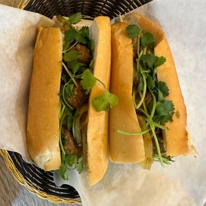 beef Vietnamese sandwich   at The Purple Mint - El Cajon Blvd in San Diego