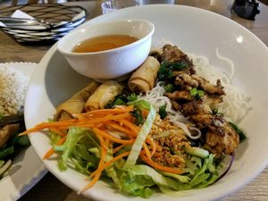 My lunch  at The Purple Mint - El Cajon Blvd in San Diego