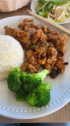 Kung Pao Chick'n at The Purple Mint - El Cajon Blvd in San Diego