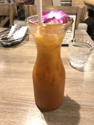 Thai Iced Tea at The Purple Mint - El Cajon Blvd in San Diego