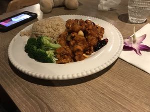 Kung Pao “Chicken" at The Purple Mint - El Cajon Blvd in San Diego