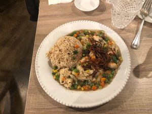 Prawns in lobster sauce at The Purple Mint - El Cajon Blvd in San Diego