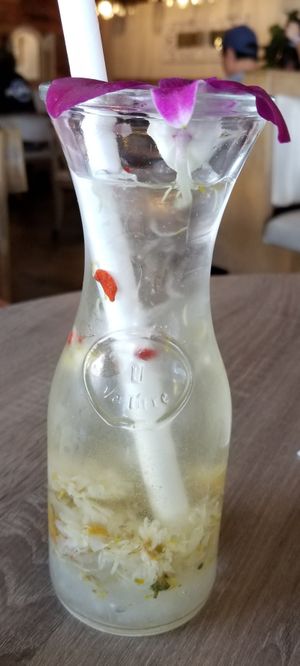 Chrysanthemum Tea at The Purple Mint - El Cajon Blvd in San Diego