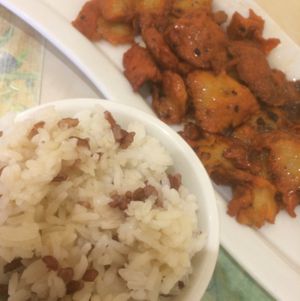 honey ";pork"; at Joyous Vegetarian in Kowloon