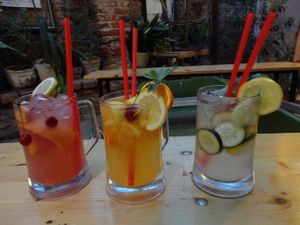 fresh lemonade at Club Madrid in Kosice