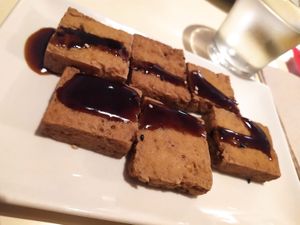 Tofu. at Vegesana & One Ramen in Barcelona