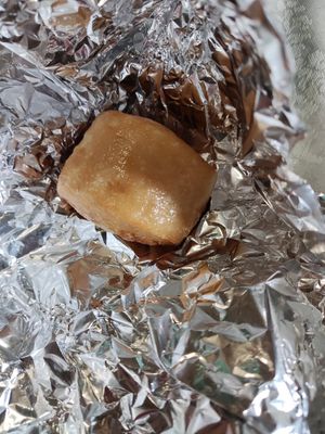 Vegan Fried Chinese bread at Vegesana & One Ramen in Barcelona