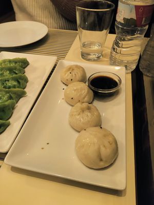 Mini baos at Vegesana & One Ramen in Barcelona