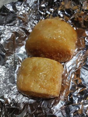 Pan chino frito vegano at Vegesana & One Ramen in Barcelona