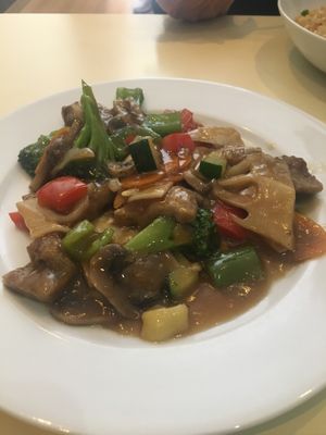 Seitan + vegetable   at Vegesana & One Ramen in Barcelona