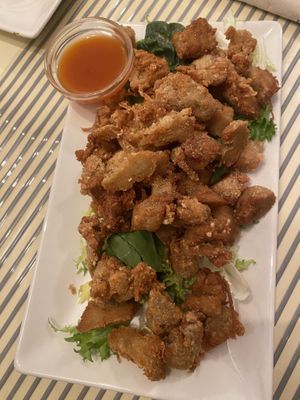 Soy curls   at Vegesana & One Ramen in Barcelona