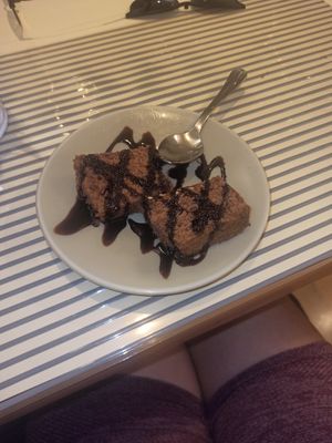 Bizcocho (menú del día) at Vegesana & One Ramen in Barcelona