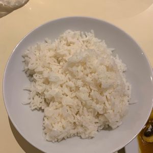 Arroz blanco al vapor at Vegesana & One Ramen in Barcelona