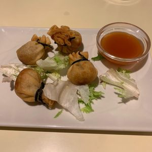 Dim sum crujiente de verduras at Vegesana & One Ramen in Barcelona