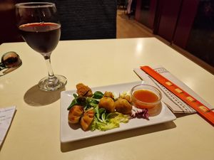 Dim sum appetizer at Vegesana & One Ramen in Barcelona