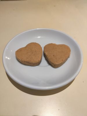 Peanut cookies at Vegesana & One Ramen in Barcelona