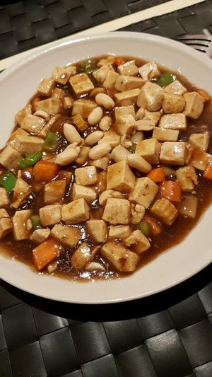 tofu  at Vegesana & One Ramen in Barcelona