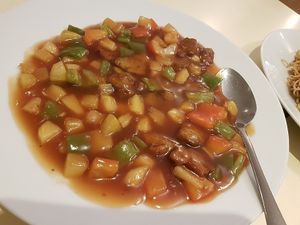 tofu wok at Vegesana & One Ramen in Barcelona