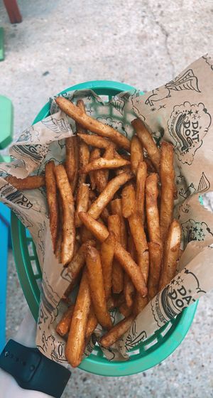 fries   at Dat Dog - Magazine St in New Orleans