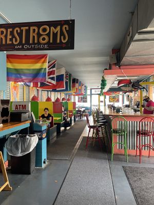 Inside  at Dat Dog - Magazine St in New Orleans