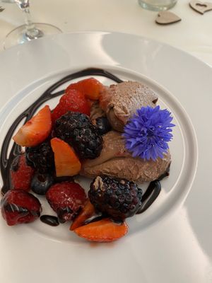 Mousse chocolate  at Landhaus Beckmann in Kalkar