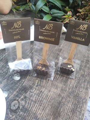 Vegan options for the hot chocolate at Chocolate House - Herbes in Luxembourg City