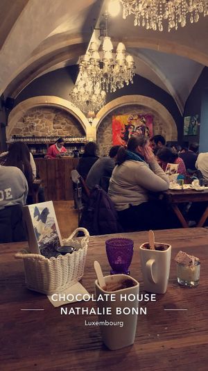 Upstairs  at Chocolate House - Herbes in Luxembourg City