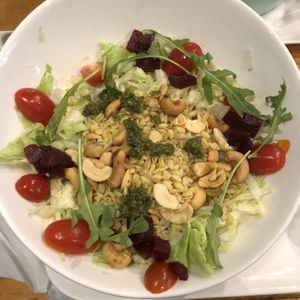 Ebli salad at Chocolate House - Herbes in Luxembourg City