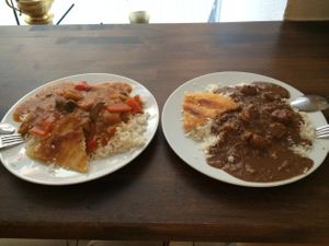 Delicious vegan main dishes at VeggieArt in Heidelberg