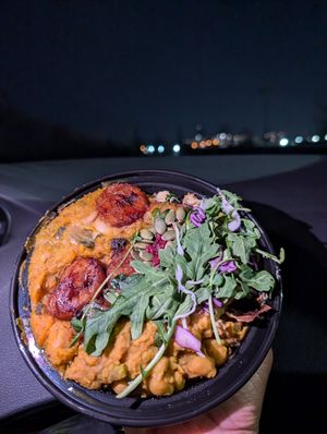 Veg Meal at V's Caribbean in Toronto