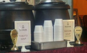 vegan soups at Woodlands in Lauderhill