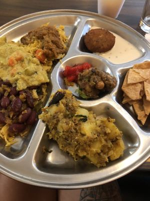 Amazing veggie options  at Woodlands in Lauderhill