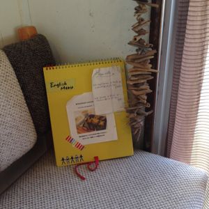 menu at Dechibica in Yomitan