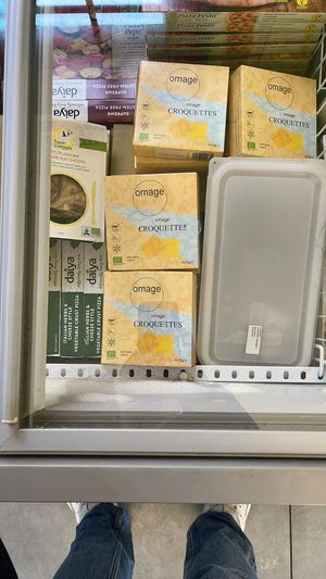 Delicious and amazing belgian alternative to cheese croquette #Veganuary at Vegasme in Brussels