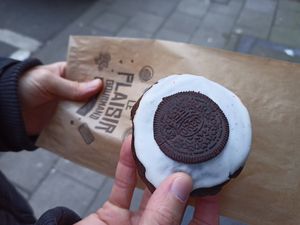 Oreo donut at Vegasme in Brussels