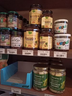 Choco spreads at Vegasme in Brussels