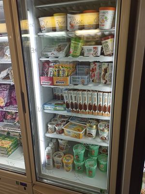 Ice creams at Vegasme in Brussels