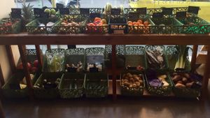 fresh produce at Vegasme in Brussels