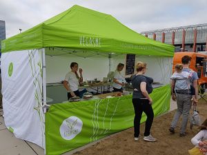 at Vegan Summerfest 2018 at Vegasme in Brussels