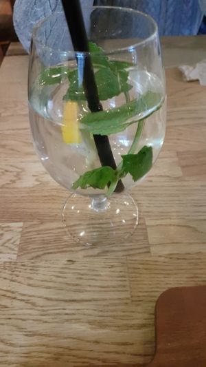 The restaurant's water at Fresh INN - Holm in Flensburg